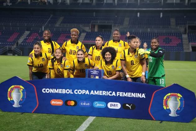 COPA AMERICA FEMENINA July 11, 2025 Meeting between Ecuador VS Uruguay for the Copa America Femenina at the Banco Guayaquil stadium QUITO PICHINCHA ECUADOR Copyright: xHENRYxLAPOx