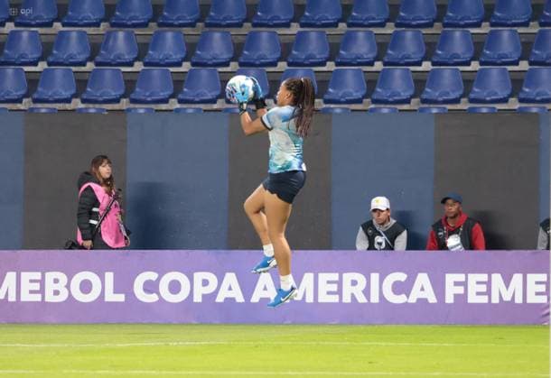 COPA AMERICA FEMENINA July 11, 2025 Meeting between Ecuador VS Uruguay for the Copa America Femenina at the Banco Guayaquil stadium QUITO PICHINCHA ECUADOR Copyright: xHENRYxLAPOx