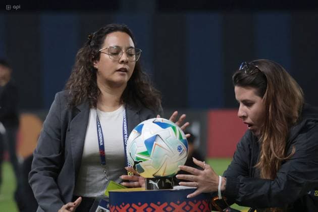 COPA AMERICA FEMENINA July 11, 2025 Meeting between Ecuador VS Uruguay for the Copa America Femenina at the Banco Guayaquil stadium QUITO PICHINCHA ECUADOR Copyright: xHENRYxLAPOx