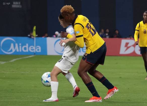 COPA AMERICA FEMENINA July 11, 2025 Meeting between Ecuador VS Uruguay for the Copa America Femenina at the Banco Guayaquil stadium QUITO PICHINCHA ECUADOR Copyright: xHENRYxLAPOx