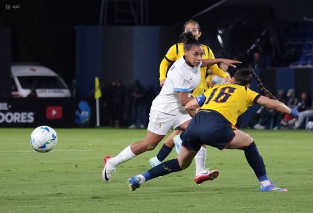 COPA AMERICA FEMENINA July 11, 2025 Meeting between Ecuador VS Uruguay for the Copa America Femenina at the Banco Guayaquil stadium QUITO PICHINCHA ECUADOR Copyright: xHENRYxLAPOx