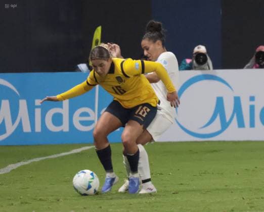 COPA AMERICA FEMENINA July 11, 2025 Meeting between Ecuador VS Uruguay for the Copa America Femenina at the Banco Guayaquil stadium QUITO PICHINCHA ECUADOR Copyright: xHENRYxLAPOx