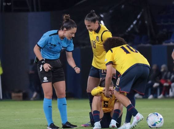 COPA AMERICA FEMENINA July 11, 2025 Meeting between Ecuador VS Uruguay for the Copa America Femenina at the Banco Guayaquil stadium QUITO PICHINCHA ECUADOR Copyright: xHENRYxLAPOx