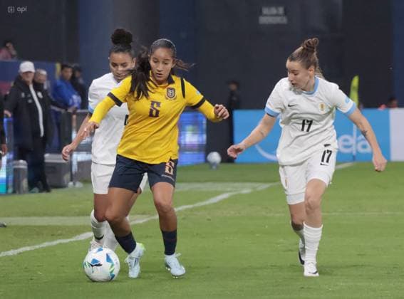 COPA AMERICA FEMENINA July 11, 2025 Meeting between Ecuador VS Uruguay for the Copa America Femenina at the Banco Guayaquil stadium QUITO PICHINCHA ECUADOR Copyright: xHENRYxLAPOx