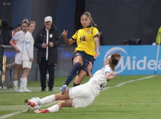 COPA AMERICA FEMENINA July 11, 2025 Meeting between Ecuador VS Uruguay for the Copa America Femenina at the Banco Guayaquil stadium QUITO PICHINCHA ECUADOR Copyright: xHENRYxLAPOx