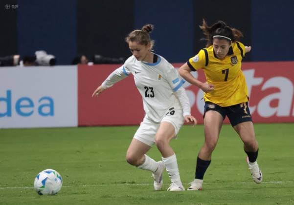 Football, Women, Copa America, Ecuador - Uruguay