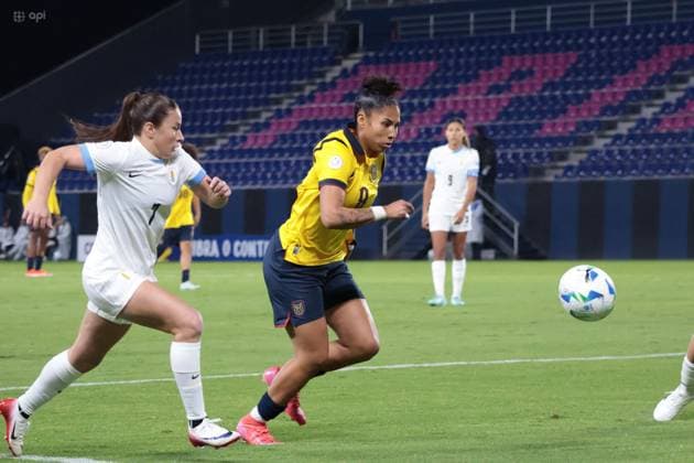 COPA AMERICA FEMENINA July 11, 2025 Meeting between Ecuador VS Uruguay for the Copa America Femenina at the Banco Guayaquil stadium QUITO PICHINCHA ECUADOR Copyright: xHENRYxLAPOx