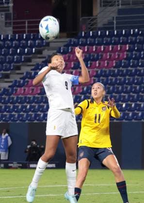 COPA AMERICA FEMENINA July 11, 2025 Meeting between Ecuador VS Uruguay for the Copa America Femenina at the Banco Guayaquil stadium QUITO PICHINCHA ECUADOR Copyright: xHENRYxLAPOx