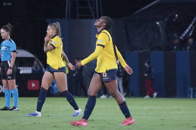 COPA AMERICA FEMENINA July 11, 2025 Meeting between Ecuador VS Uruguay for the Copa America Femenina at the Banco Guayaquil stadium QUITO PICHINCHA ECUADOR Copyright: xHENRYxLAPOx