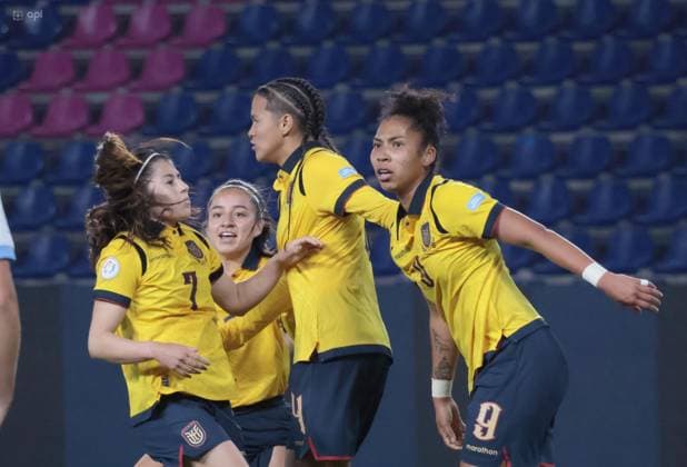 COPA AMERICA FEMENINA July 11, 2025 Meeting between Ecuador VS Uruguay for the Copa America Femenina at the Banco Guayaquil stadium QUITO PICHINCHA ECUADOR Copyright: xHENRYxLAPOx