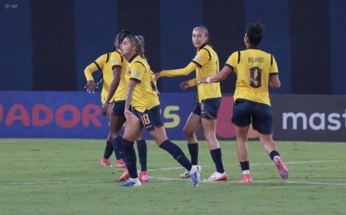 COPA AMERICA FEMENINA July 11, 2025 Meeting between Ecuador VS Uruguay for the Copa America Femenina at the Banco Guayaquil stadium QUITO PICHINCHA ECUADOR Copyright: xHENRYxLAPOx