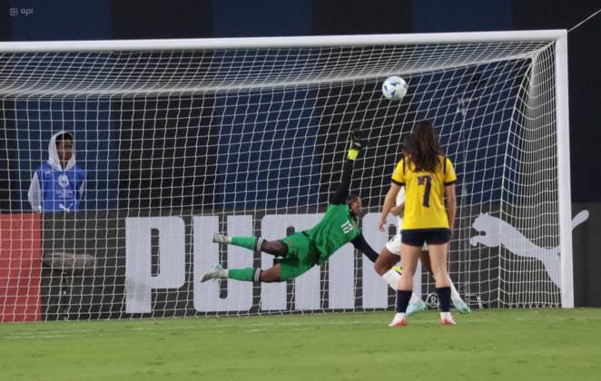 COPA AMERICA FEMENINA July 11, 2025 Meeting between Ecuador VS Uruguay for the Copa America Femenina at the Banco Guayaquil stadium QUITO PICHINCHA ECUADOR Copyright: xHENRYxLAPOx