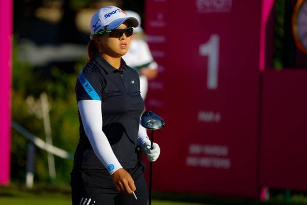 EVIAN-LES-BAINS, FRANCE - 11.07.2025: Sei Young Kim (KOR) of The Amundi Evian Championship at the Evian Resort Golf Club on July 11, 2025 in Evian-les-Bains, France.