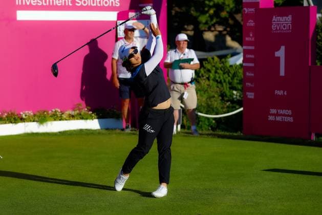 EVIAN-LES-BAINS, FRANCE - 11.07.2025: Sei Young Kim (KOR) of The Amundi Evian Championship at the Evian Resort Golf Club on July 11, 2025 in Evian-les-Bains, France.