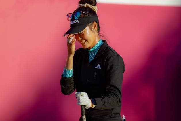 EVIAN-LES-BAINS, FRANCE - 11.07.2025: Grace Kim (AUS) of The Amundi Evian Championship at the Evian Resort Golf Club on July 11, 2025 in Evian-les-Bains, France.