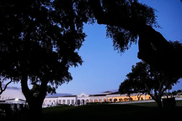 July 12, 2025, Cadiz, Cadiz, SPAIN: General view during day one resume game for weather yesterday of the LIV Golf Andalucia at Golf Club Royal of Valderrama on July 12, 2025 in Cadiz, Spain. Cadiz SPAIN - ZUMAa181 20250712_zaa_a181_005 Copyright: xJoaquinxCorcherox