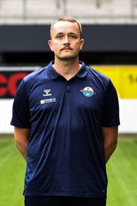 Physiotherapist Torben Glenny, SC Paderborn 2 Soccer Bundesliga portrait appointment 2 BL 2025 2026 official photo appointment SC Paderborn in the Home Deluxe Arena in Paderborn portrait, portrait, single picture, Germany, soccer, men, GER, 11 07 2025 Christian Schroedter