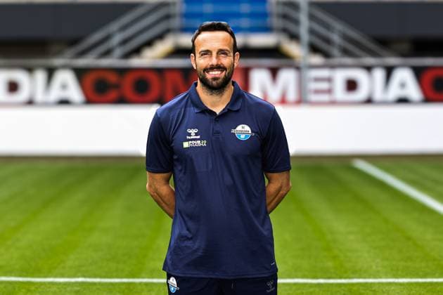 Coach Ralf Kettemann, SC Paderborn 2 Soccer Bundesliga portrait appointment 2 BL 2025 2026 official photo appointment SC Paderborn in the Home Deluxe Arena in Paderborn portrait, portrait, single picture, Germany, Soccer, men, GER, 11 07 2025 Christian Schroedter
