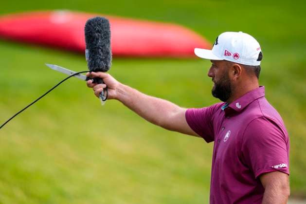 July 12, 2025, Cadiz, Cadiz, SPAIN: Jon Rahm of Legion XIII team looks on during day one resume game for weather yesterday of the LIV Golf Andalucia at Golf Club Royal of Valderrama on July 12, 2025 in Cadiz, Spain. Cadiz SPAIN - ZUMAa181 20250712_zaa_a181_031 Copyright: xJoaquinxCorcherox