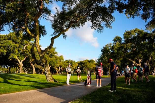 July 12, 2025, Cadiz, Cadiz, SPAIN: Cameron Smith of Ripper team in actions during day one resume game for weather yesterday of the LIV Golf Andalucia at Golf Club Royal of Valderrama on July 12, 2025 in Cadiz, Spain. Cadiz SPAIN - ZUMAa181 20250712_zaa_a181_037 Copyright: xJoaquinxCorcherox