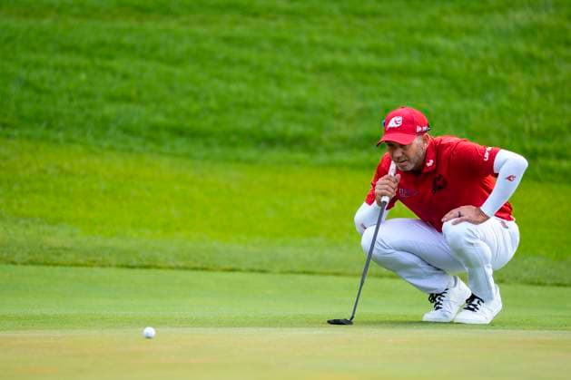 July 12, 2025, Cadiz, Cadiz, SPAIN: Sergio Garcia of Fireball team looks on during day one resume game for weather yesterday of the LIV Golf Andalucia at Golf Club Royal of Valderrama on July 12, 2025 in Cadiz, Spain. Cadiz SPAIN - ZUMAa181 20250712_zaa_a181_042 Copyright: xJoaquinxCorcherox