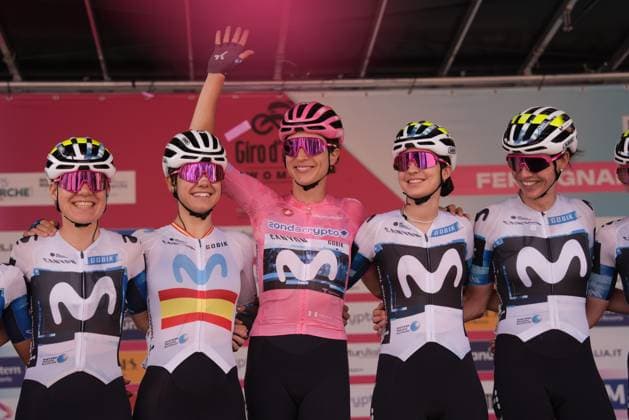 during the 7th stage of the Giro d™Italia Women, from Fermignano to Monte Nerone, Italy Saturday, July 12, 2025. - cycling .  Copyright: xMassimoxPaolone LaPressex