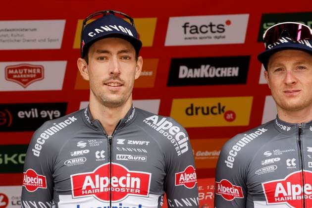 CYCLING - Tour of Austria 2025 INNSBRUCK,AUSTRIA,12.JUL.25 - CYCLING - Tour of Austria, stage 3, Innsbruck - Kuehtai. Image shows Michael Gogl (AUT ALPECIN-DECEUNINCK).  GEPAxpictures xMichaelxKristen