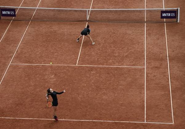 BASTAD, SWEDEN 20250712 Jesika Maleckova and Miriam Skoch, Czech Republic, during Saturdays womens doubles final at the Nordea Open tennis tournament in Bastad BASTAD SWEDEN x9200x  Copyright: xBjörnxLarssonxRosvall TTx NORDEA OPEN 2025