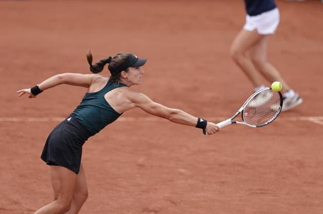 BASTAD, SWEDEN 20250712 Irene Burillo, Spain, and Berfu Cengiz, Turkey, during Saturdays womens doubles final at the Nordea Open tennis tournament in Bastad BASTAD SWEDEN x9200x  Copyright: xBjörnxLarssonxRosvall TTx NORDEA OPEN 2025