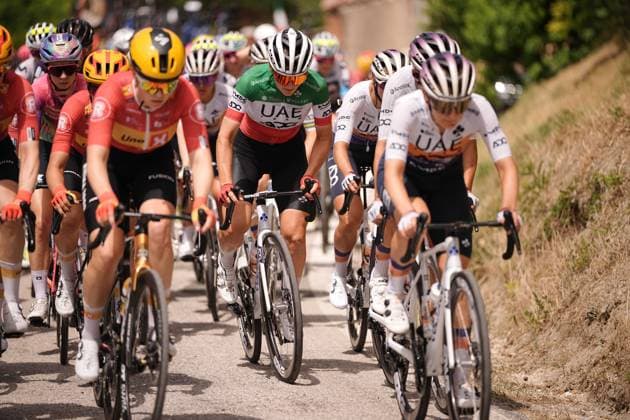 Uae Team Adq™s Longo Borghini Elisa during the 7th stage of the Giro d™Italia Women, from Fermignano to Monte Nerone, Italy Saturday, July 12, 2025. - cycling .  Copyright: xMarcoxAlpozzi LaPressex