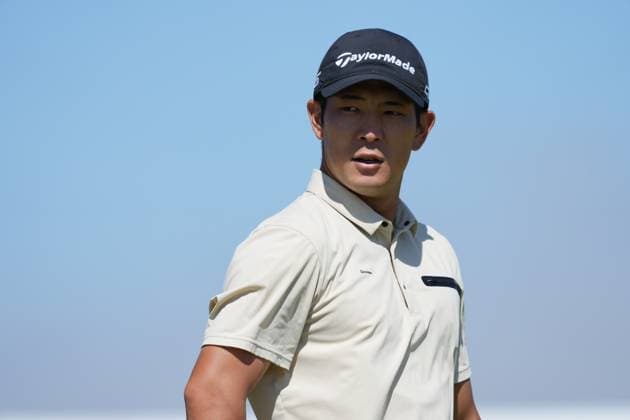 keita Nakajima (JPN) on 5th hole during the 3rd Round of the Genesis Scottish Open Golf Championship. Genesis Scottish Open, Day 3, Golf, Renaissance Club, North Berwick, Scotland, UK - 12 Jul 2025North Berwick Scotland United Kingdom EDITORIAL USE ONLY No use with unauthorised audio, video, data, fixture lists, club league logos or live services. Online in-match use limited to 120 images, no video emulation. No use in betting, games or single club league player publications. Copyright: xStuartxWallace Shutterstockx 15393029k