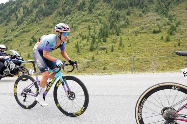 CYCLING - Tour of Austria 2025 KUEHTAI,AUSTRIA,12.JUL.25 - CYCLING - Tour of Austria, stage 3, Innsbruck - Kuehtai. Image shows Baptiste Huyet (FRA UNIBET TIETEMA ROCKETS).  GEPAxpictures xMichaelxKristen