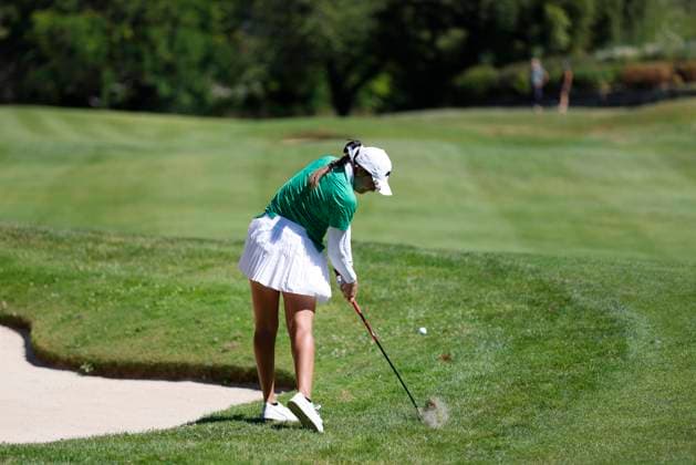 EVIAN-LES-BAINS, FRANCE - 12.07.2025: Clarisa Temelo (MEX) of The Amundi Evian Championship at the Evian Resort Golf Club on July 12, 2025 in Evian-les-Bains, France.