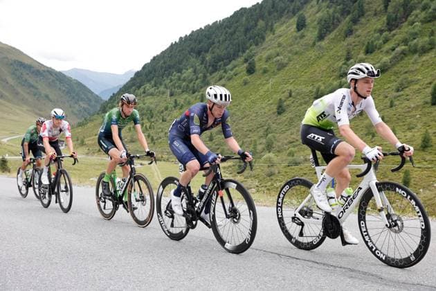 CYCLING - Tour of Austria 2025 KUEHTAI,AUSTRIA,12.JUL.25 - CYCLING - Tour of Austria, stage 3, Innsbruck - Kuehtai. Image shows peloton.  GEPAxpictures xMichaelxKristen