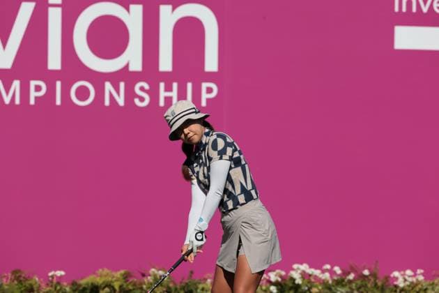 EVIAN-LES-BAINS, FRANCE - 12.07.2025: Jenny Shin (KOR) of The Amundi Evian Championship at the Evian Resort Golf Club on July 12, 2025 in Evian-les-Bains, France.
