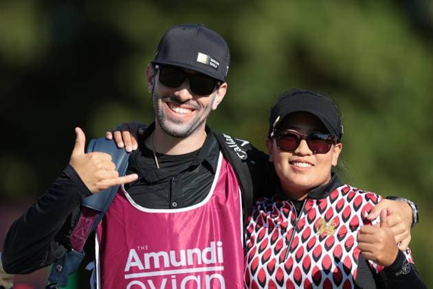 EVIAN-LES-BAINS, FRANCE - 12.07.2025: Jasmine Suwannapura (THA) of The Amundi Evian Championship at the Evian Resort Golf Club on July 12, 2025 in Evian-les-Bains, France.