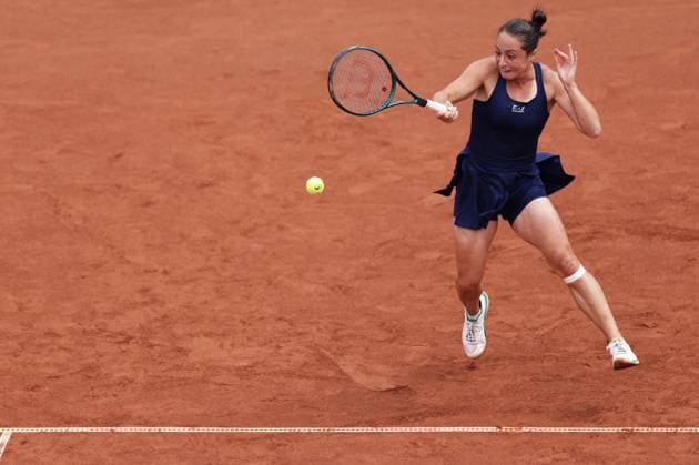 BASTAD, SWEDEN 20250712 Elisabetta Cocciaretto, Italy, against Katarzyna Kawa, Poland, during Saturdays womens singles final at the Nordea Open tennis tournament in Bastad BASTAD SWEDEN x9200x  Copyright: xBjörnxLarssonxRosvall TTx NORDEA OPEN 2025