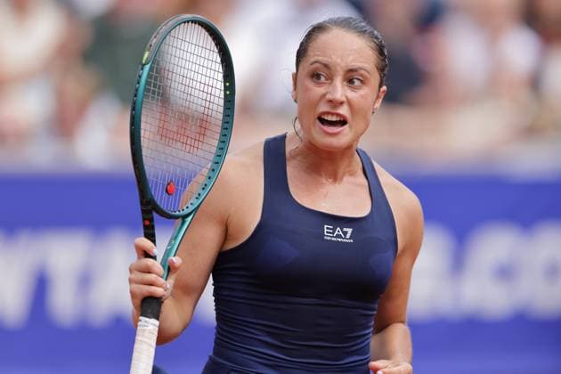 BASTAD, SWEDEN 20250712 Elisabetta Cocciaretto, Italy, against Katarzyna Kawa, Poland, during Saturdays womens singles final at the Nordea Open tennis tournament in Bastad BASTAD SWEDEN x9200x  Copyright: xBjörnxLarssonxRosvall TTx NORDEA OPEN 2025