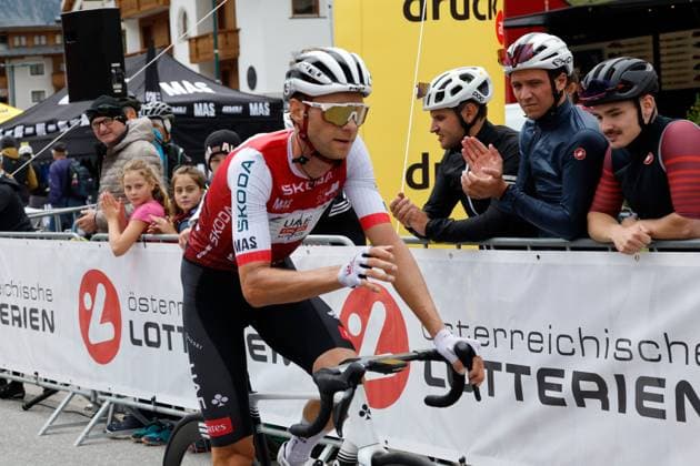 CYCLING - Tour of Austria 2025 KUEHTAI,AUSTRIA,12.JUL.25 - CYCLING - Tour of Austria, stage 3, Innsbruck - Kuehtai. Image shows Felix Grossschartner (AUT - UAE TEAM EMIRATES XRG).  GEPAxpictures xMichaelxKristen