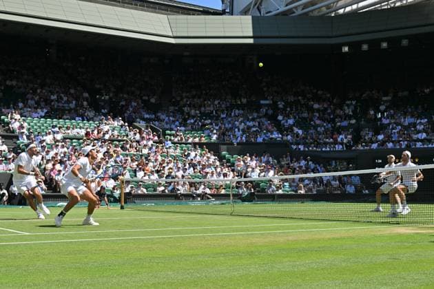 Tennis, Wimbledon, doubles final