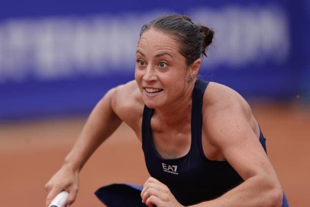 BASTAD, SWEDEN 20250712 Elisabetta Cocciaretto, Italy, picture against Katarzyna Kawa, Poland, during the women s singles final at the Nordea Open tennis tournament in Bastad, Sweden July 12, 2025 BASTAD SWEDEN x9200x  Copyright: xBjörnxLarssonxRosvall TTx NORDEA OPEN 2025