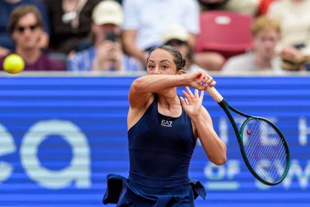 250712 Elisabetta Cocciaretto of Italy during the singel final of Nordea Open on July 12, 2025 in Bastad Photo Mathilda Schuler BILDBYRAN kod MA MA0844 tennis wta 125 nordea open singelfinal dam bbeng  Copyright: MATHILDAxSCHULER BB250712MA076