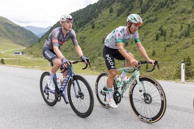 CYCLING - Tour of Austria 2025 KUEHTAI,AUSTRIA,12.JUL.25 - CYCLING - Tour of Austria, stage 3, Innsbruck - Kuehtai. Image shows participants.  GEPAxpictures xMichaelxKristen