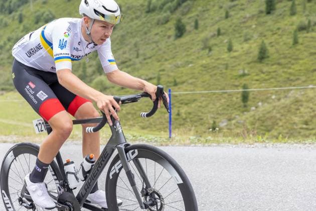 CYCLING - Tour of Austria 2025 KUEHTAI,AUSTRIA,12.JUL.25 - CYCLING - Tour of Austria, stage 3, Innsbruck - Kuehtai. Image shows Heorhii Antonenko (UKR ARBOE Kärnten Feld am See ).  GEPAxpictures xMichaelxKristen