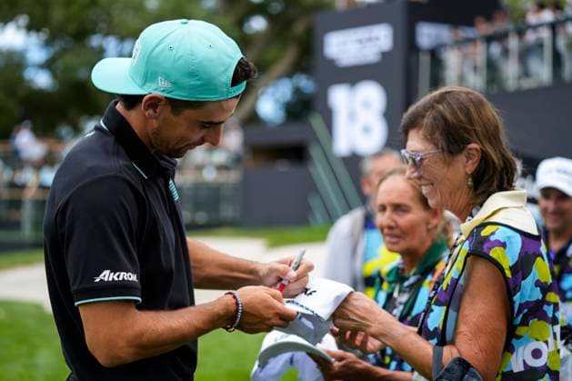 July 12, 2025, Cadiz, Cadiz, SPAIN: Joaquin Niemann of Torque team looks on during day two of the LIV Golf Andalucia at Golf Club Royal of Valderrama on July 12, 2025 in Cadiz, Spain. Cadiz SPAIN - ZUMAa181 20250712_zaa_a181_077 Copyright: xJoaquinxCorcherox