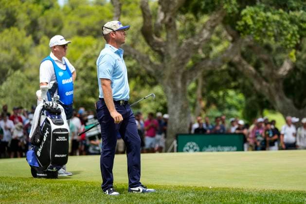 July 12, 2025, Cadiz, Cadiz, SPAIN: Talor Gooch of Smash team looks on during day two of the LIV Golf Andalucia at Golf Club Royal of Valderrama on July 12, 2025 in Cadiz, Spain. Cadiz SPAIN - ZUMAa181 20250712_zaa_a181_079 Copyright: xJoaquinxCorcherox