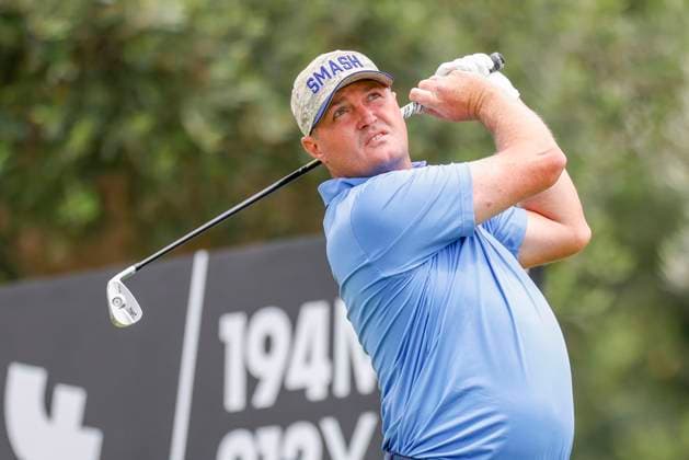 LIV Golf Andalucia - Day Two Jason Kokrak of Smash GC plays a shot on day two of LIV Golf Andalucia at Valderrama in Cadiz, Spain, on July 12, 2025. Sotogrande Cadiz Spain  Copyright: xDAXxImagesx originalFilename:daximages-livgolfa250712_npnvI.jpg