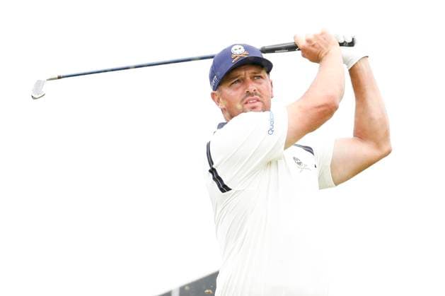 LIV Golf Andalucia - Day Two Bryson DeChambeau of Crushers GC plays a shot on day two of LIV Golf Andalucia at Valderrama in Cadiz, Spain, on July 12, 2025. Sotogrande Cadiz Spain  Copyright: xDAXxImagesx originalFilename:daximages-livgolfa250712_npoOw.jpg