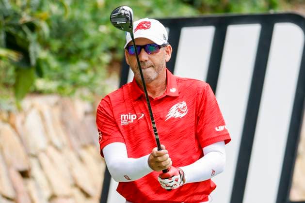 LIV Golf Andalucia - Day Two Sergio Garcia of Fireballs GC is in action on day two of LIV Golf Andalucia at Valderrama in Cadiz, Spain, on July 12, 2025. Sotogrande Cadiz Spain  Copyright: xDAXxImagesx originalFilename:daximages-livgolfa250712_npGou.jpg