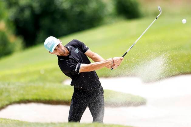 LIV Golf Andalucia - Day Two Joaquin Niemann of Torque GC plays a shot on day two of LIV Golf Andalucia at Valderrama in Cadiz, Spain, on July 12, 2025. Sotogrande Cadiz Spain  Copyright: xDAXxImagesx originalFilename:daximages-livgolfa250712_npZek.jpg